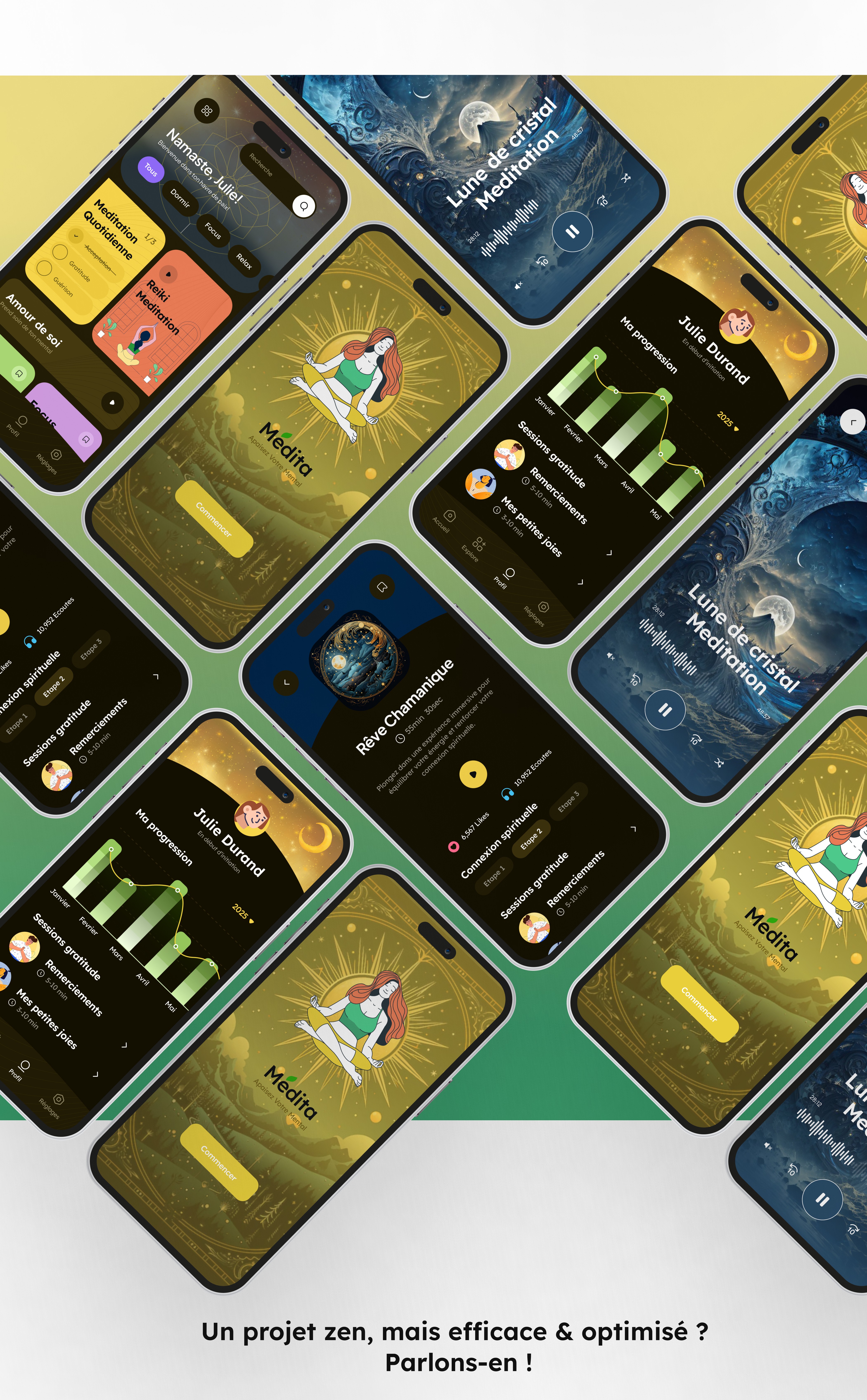Showcase Behance — Section CTA finale